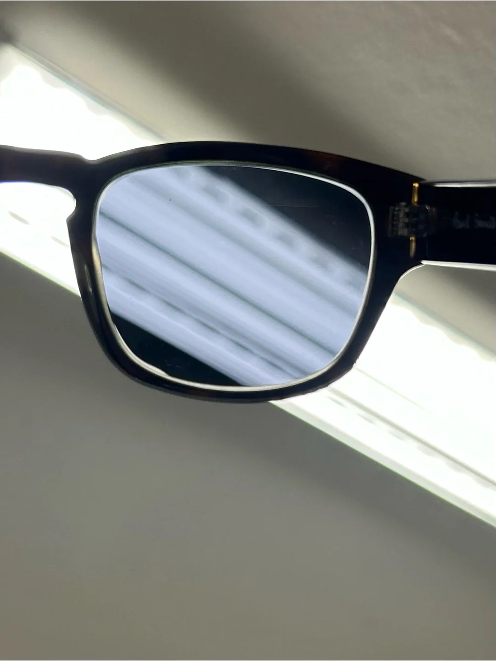 Paul Smith Dark Green Frame Black Lens Sunglasses